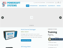 Tablet Screenshot of powersoftsystems.com